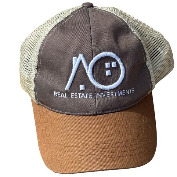 Brown Real Estate Men's Hat - Picture 4 of 6